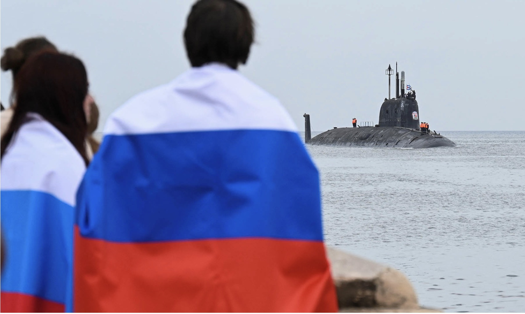 Tàu ngầm Nga. Ảnh: ICJ