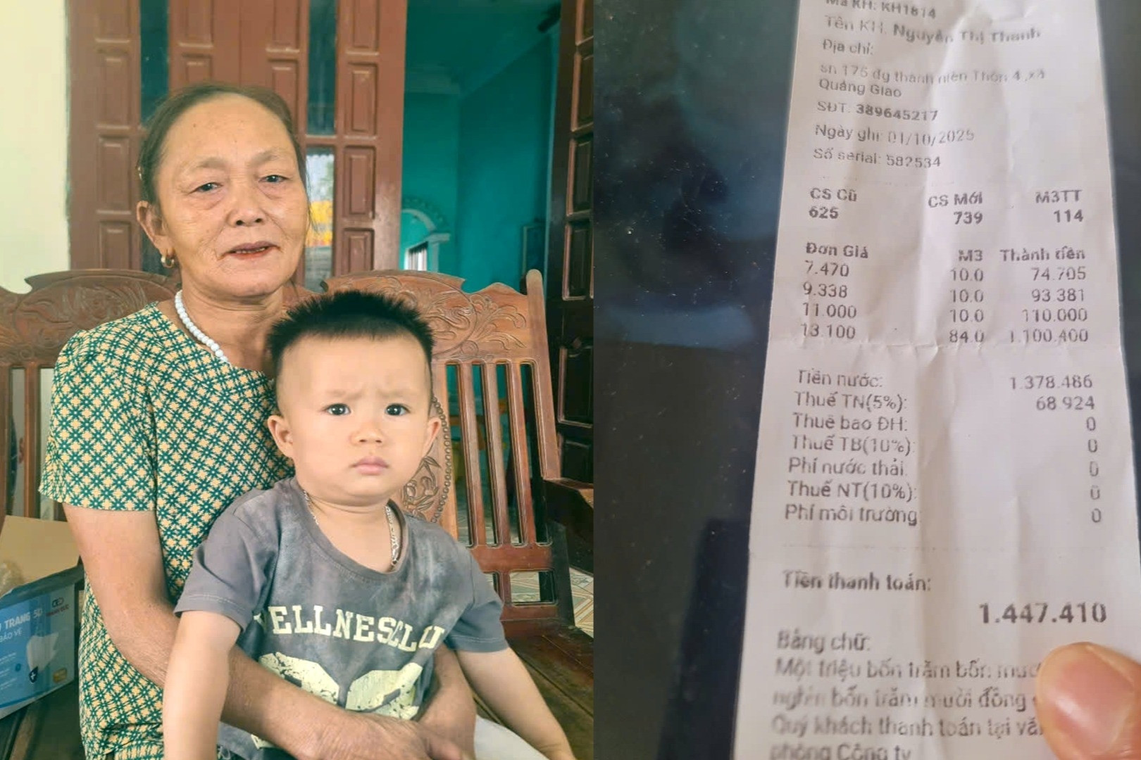 Sở Xây dựng Thanh Hóa vào cuộc vụ tiền nước tăng lên đến cả triệu đồng/tháng