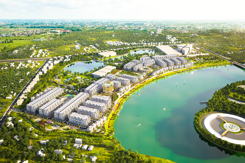 Sức hấp dẫn của khu đô thị mới bên sông