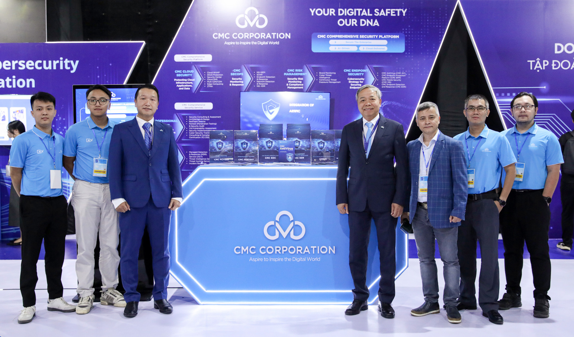 Lễ ký Công ước Hà Nội: CMC trình diễn ‘lá chắn số” mới cho doanh nghiệp Việt