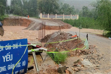 Mưa lớn, hàng loạt thủy điện ở Đà Nẵng xả lũ hôm nay