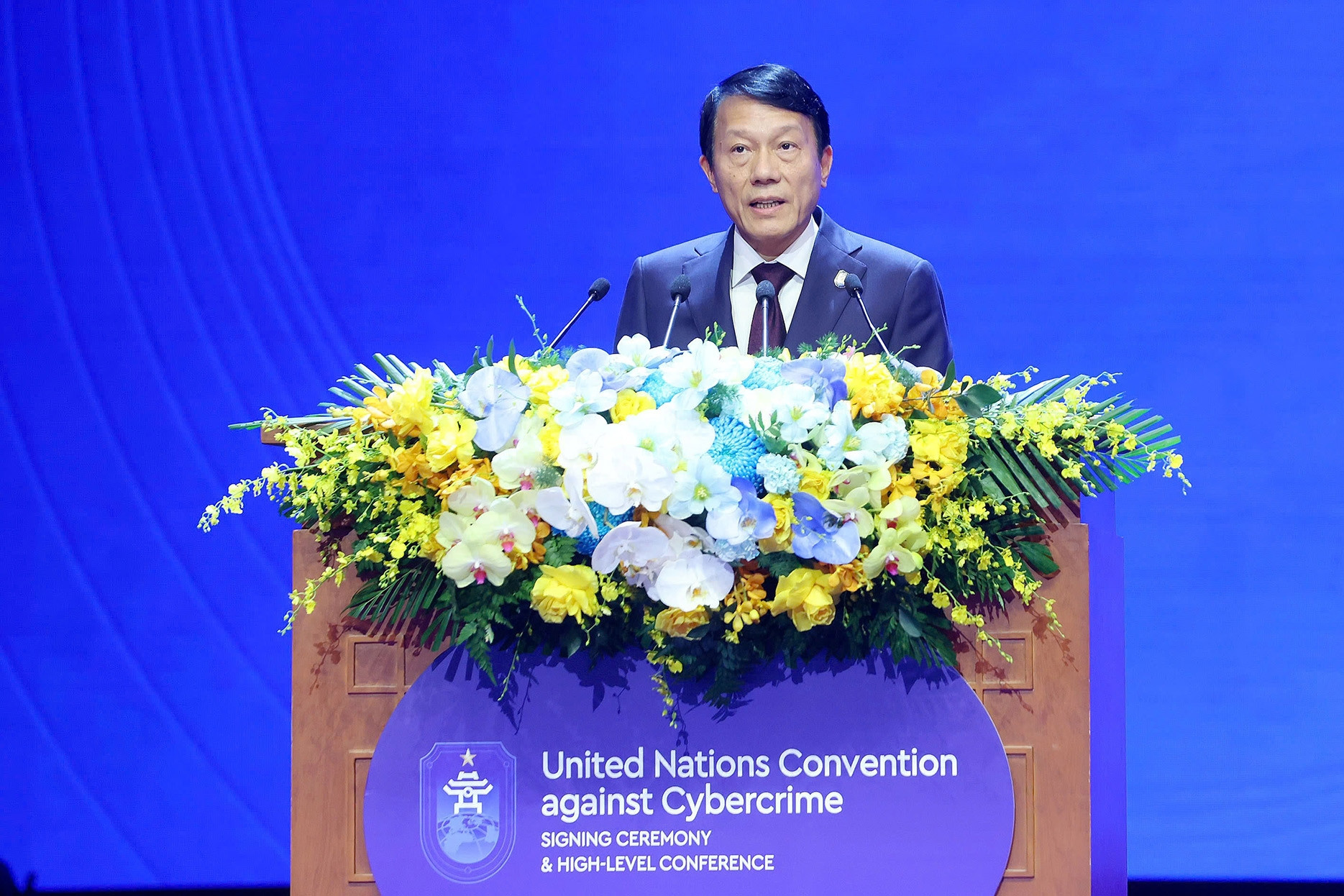 Phát biểu của Bộ trưởng Công an tại phiên bế mạc lễ mở ký Công ước Hà Nội