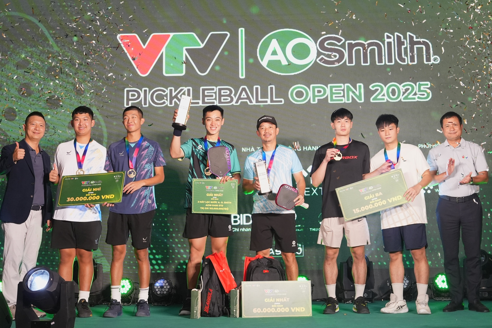 Quang Dương chấn thương ở giải pickleball có tiền thưởng hơn 1 tỷ đồng