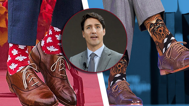 Thủ tướng Canada Justin Trudeau: 'Chúa tể của những đôi tất'