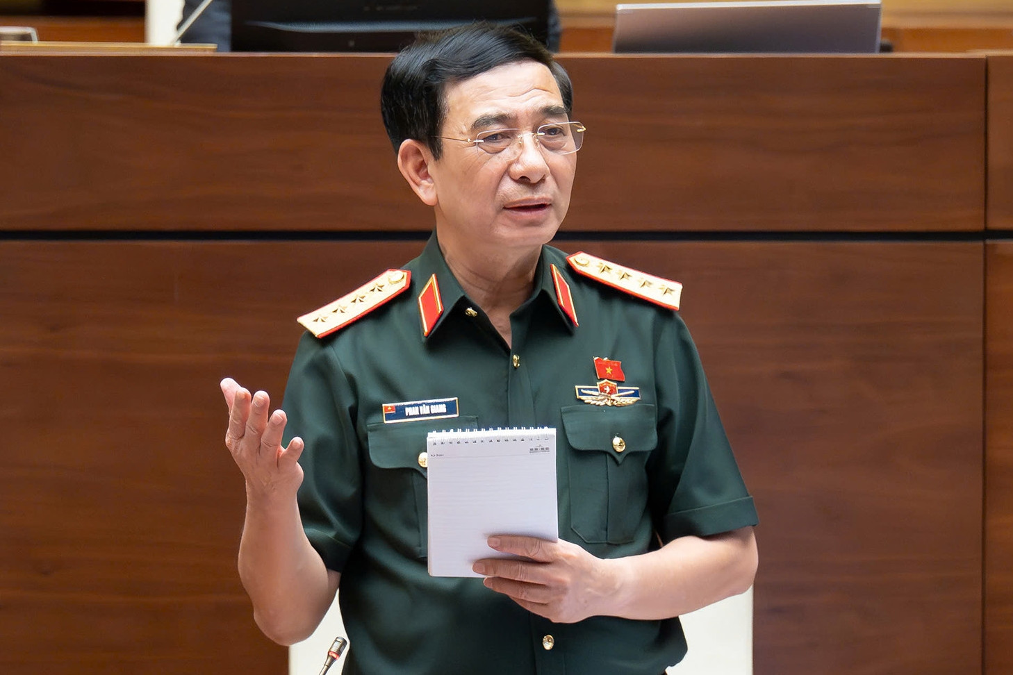 Đại tướng Phan Văn Giang: Xảy ra thảm họa, nhà giàu cũng trở thành nhà nghèo