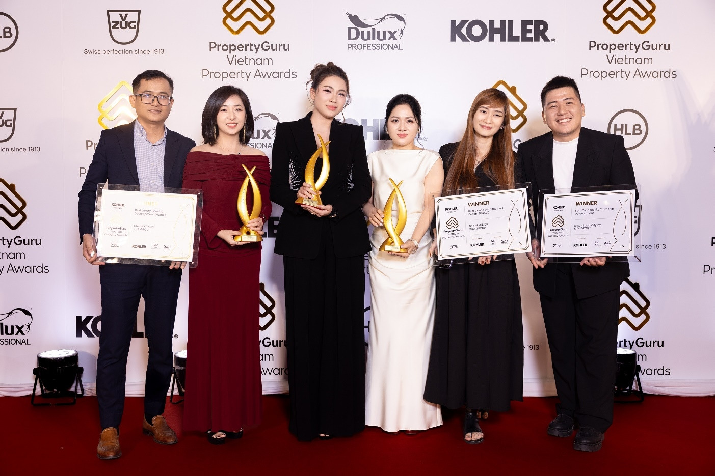 KITA Group lập hat-trick tại PropertyGuru Vietnam Property Awards 2025
