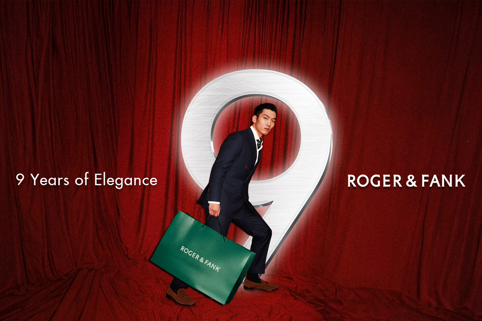 Thời trang nam Roger & Fank ra mắt nhận diện thương hiệu mới