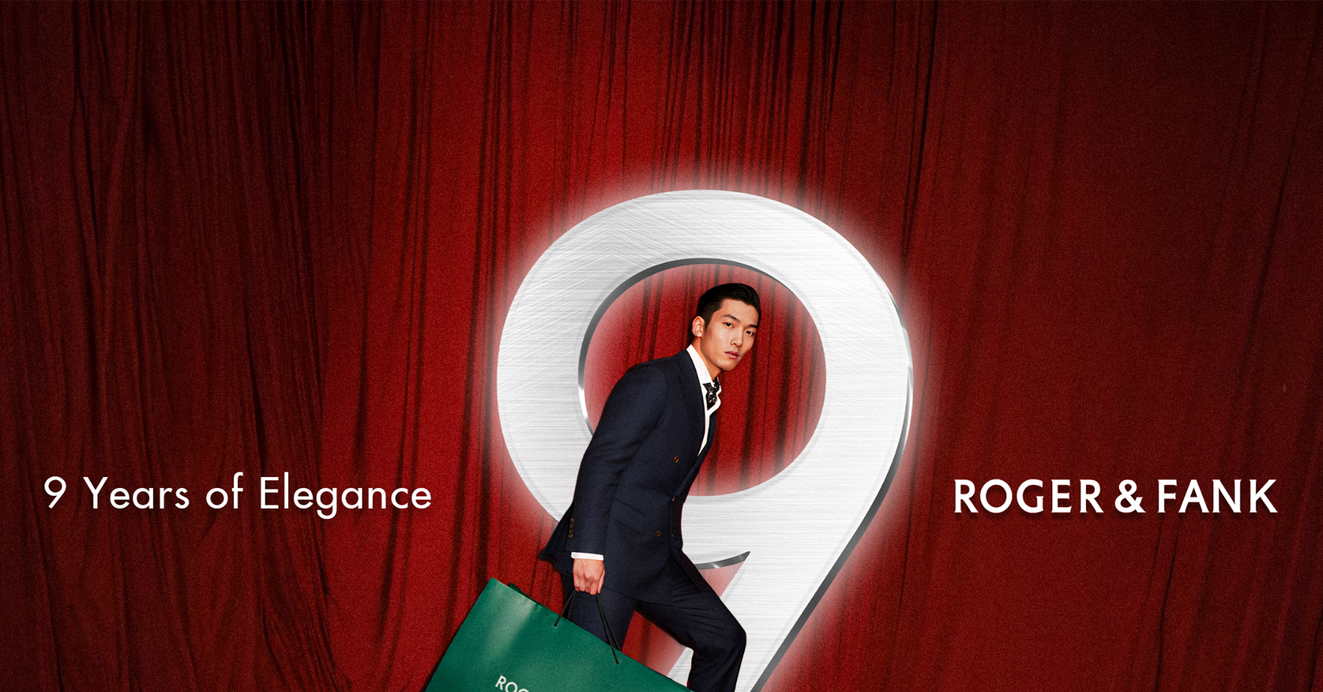Thời trang nam Roger &amp;amp; Fank ra mắt nhận diện thương hiệu mới