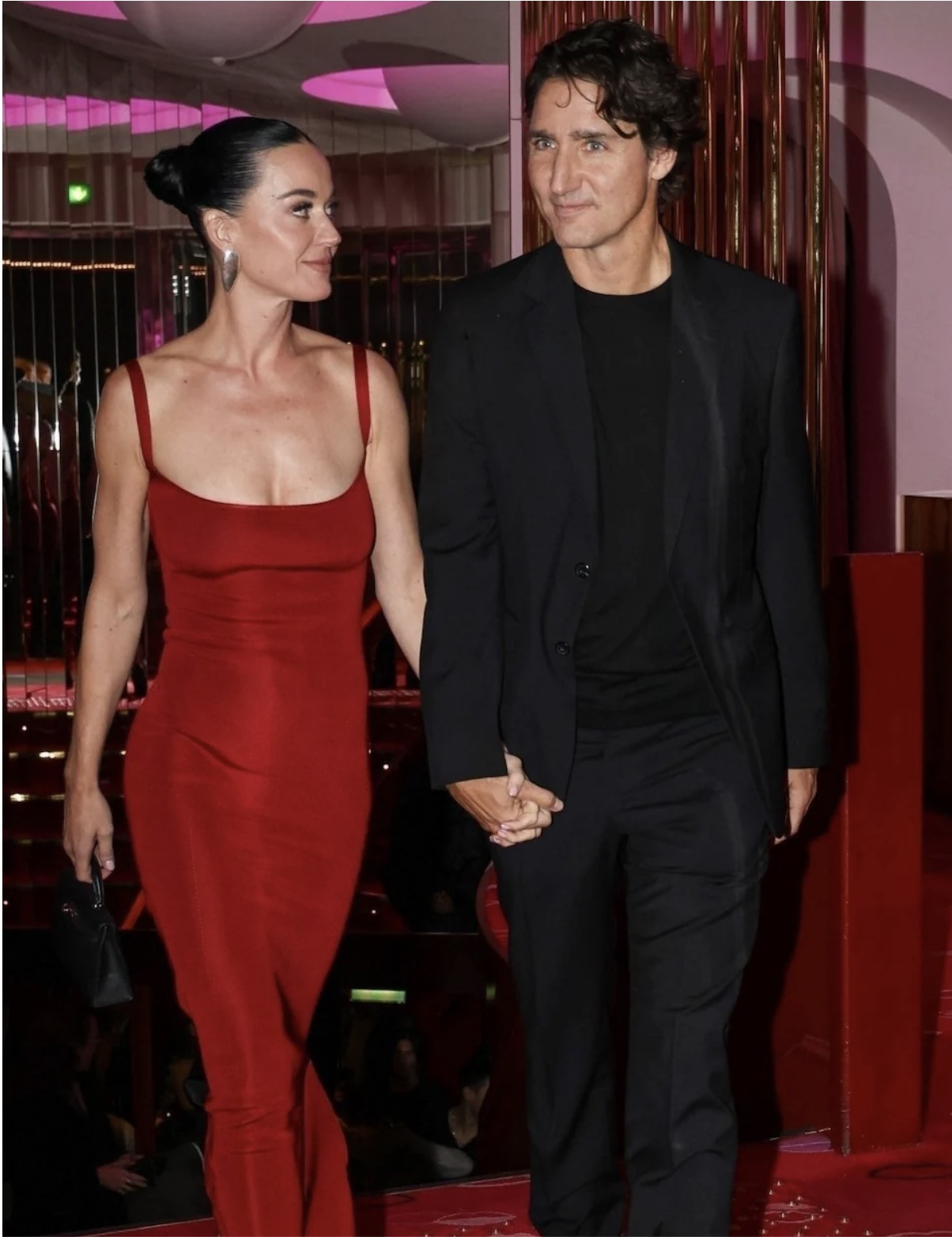 Trudeau và Perry. Ảnh: Backgrid