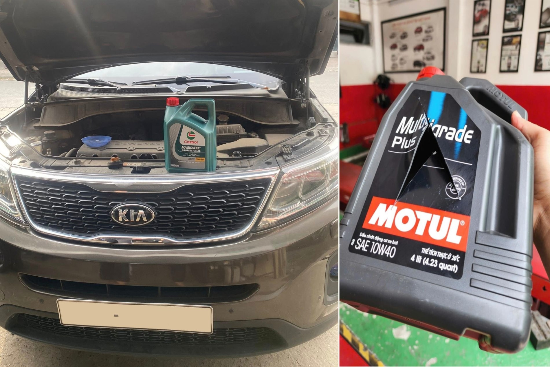 Lên mạng mua dầu nhớt 'nhập khẩu chính hãng giá siêu tốt', chủ xe KIA khóc ròng