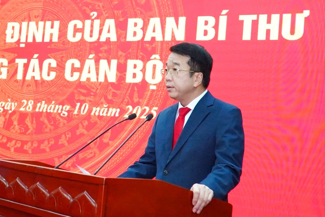 Ông Nguyễn Thanh Bình giữ chức Phó bí thư Tỉnh ủy Thái Nguyên