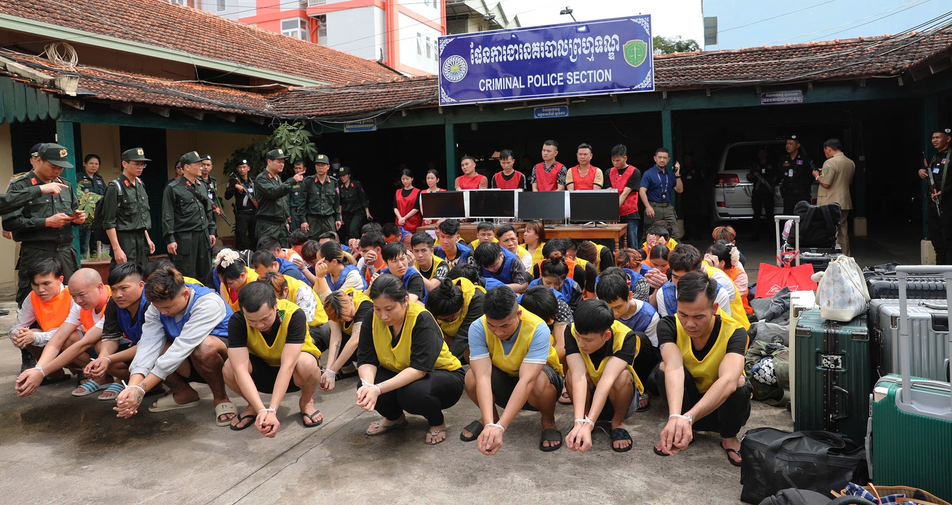 Công an Lai Châu triệt phá ổ nhóm người Việt ở Campuchia lừa đảo hơn 8.000 người