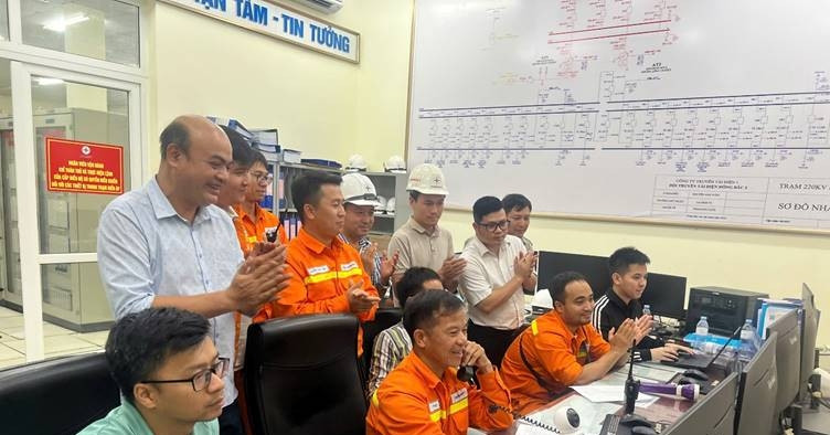 Đóng điện thành công máy biến áp tại Bắc Quang, tăng cường điện cho miền Bắc