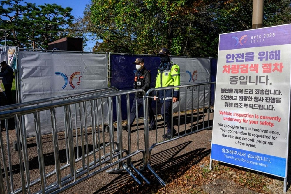 Hình ảnh Hàn Quốc siết chặt an ninh trước thềm Hội nghị APEC