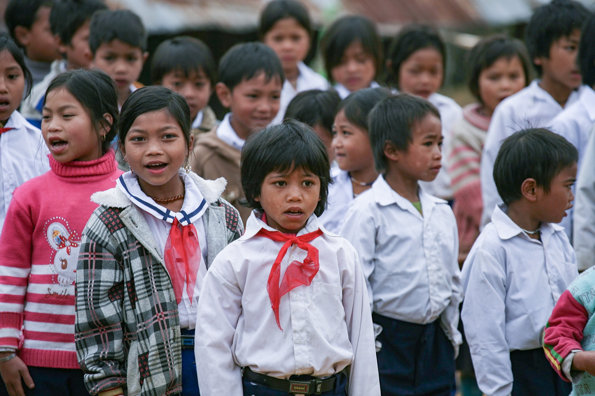 Lai Châu xây trường nội trú liên cấp, góp phần xoá hoàn toàn nạn mù chữ