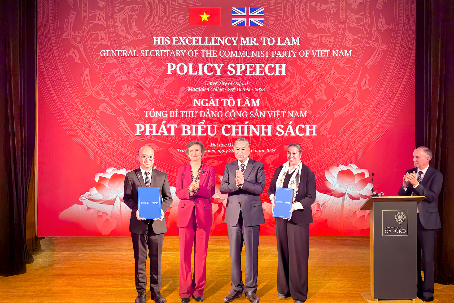 Tâm Anh và Đại học Oxford chính thức hợp tác đào tạo, nghiên cứu và đổi mới y tế