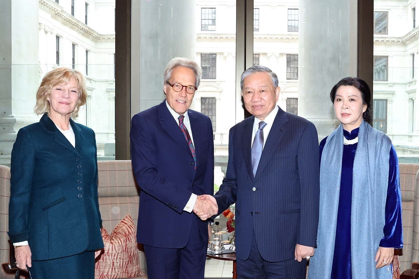 Tổng Bí thư tiếp Công tước xứ Richmond, đại diện Hoàng gia Anh