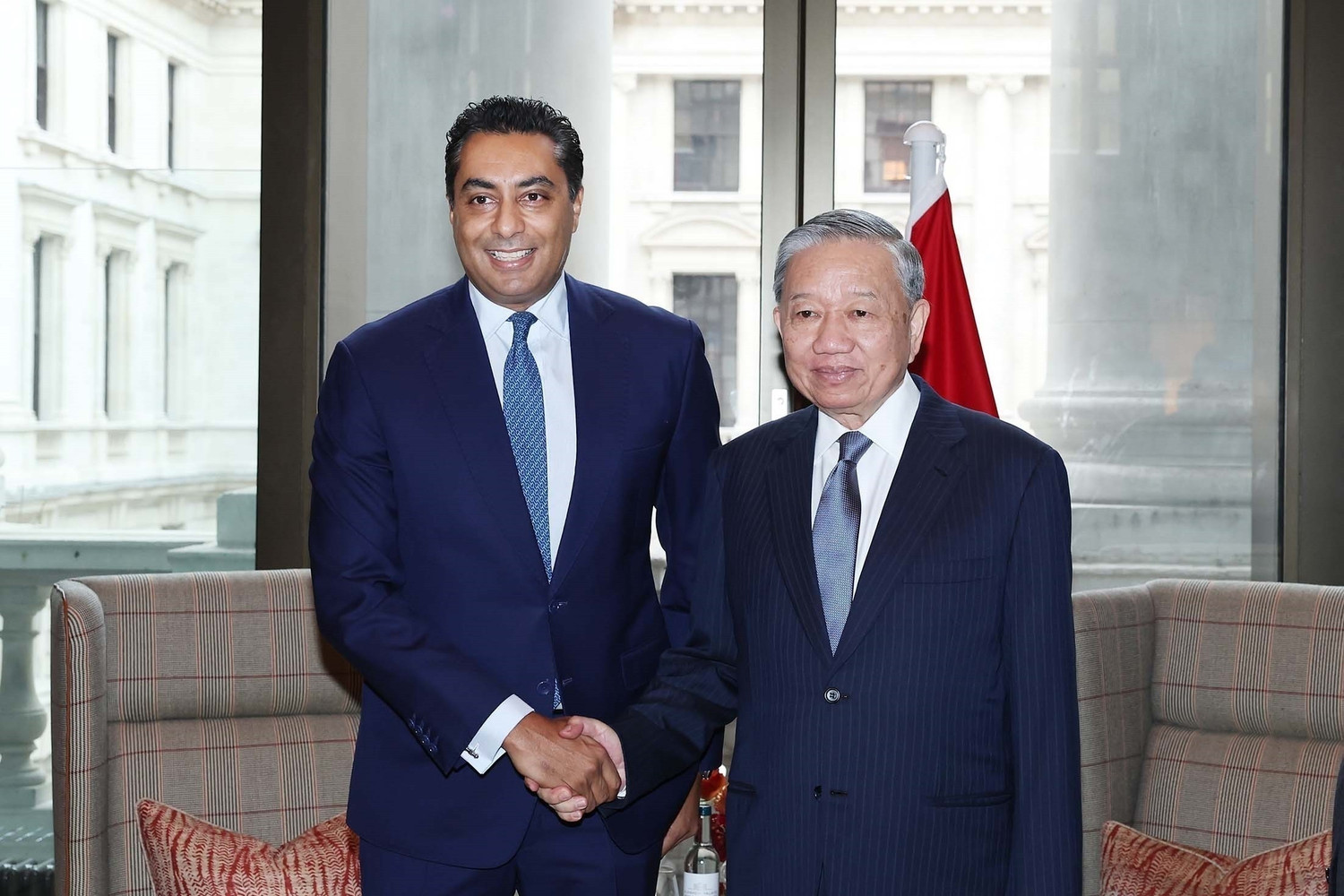 Tổng Bí thư Tô Lâm tiếp lãnh đạo một số tập đoàn, tổ chức tài chính quốc tế