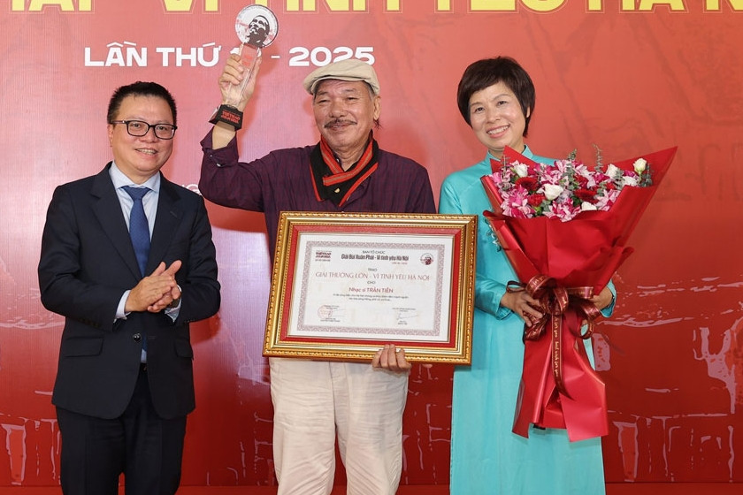 Niềm vui bất ngờ của nhạc sĩ Trần Tiến