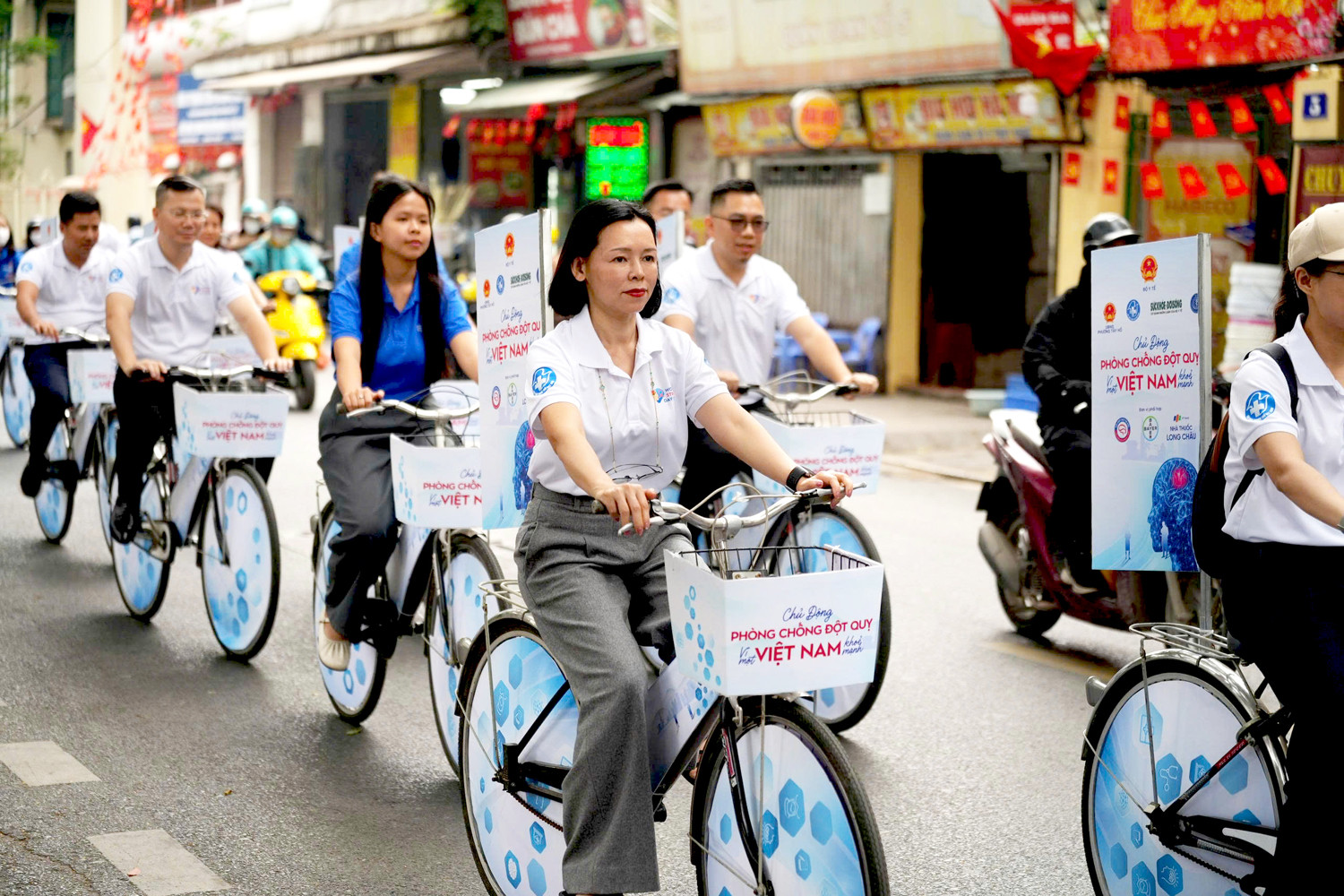 Long Châu chung tay thực hiện chương trình phòng và quản lý đột quỵ