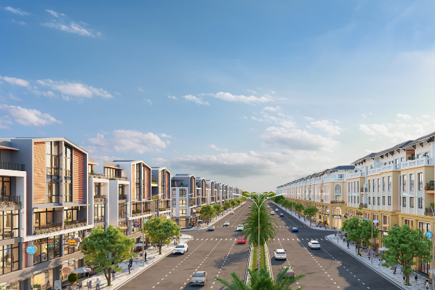 Nhà phố Đại lộ Bốn Mùa Ocean City - Mặt tiền nhân đôi, dòng tiền gấp bội