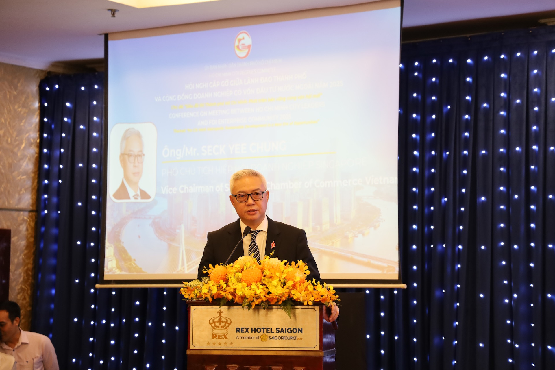 Ông Seck Yee Chung, Phó Chủ tịch HHDN Singapore (SingCham).JPG