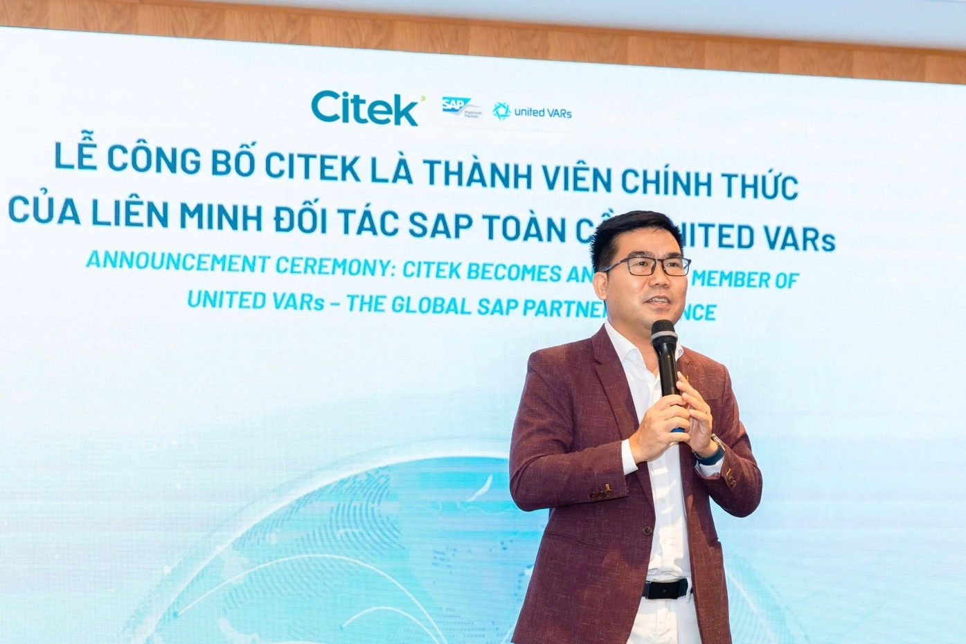 Citek gia nhập United VARs, được công nhận SAP Platinum Partner