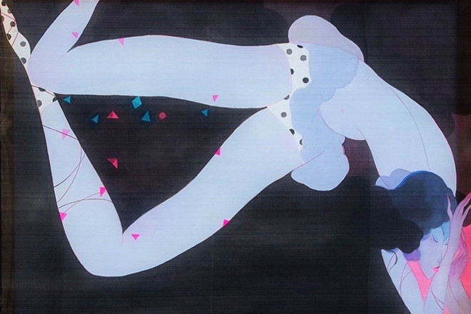 Những cô gái thành thị phù phiếm, quyến rũ trong tranh lụa