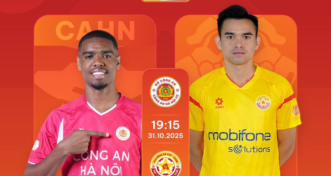 Trực tiếp bóng đá CAHN vs PVF-CAND: Quang Hải đối đầu dàn sao U23 Việt Nam