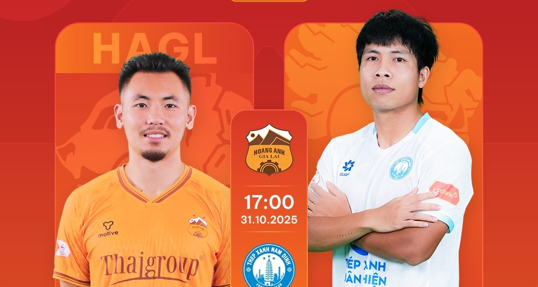 Trực tiếp bóng đá HAGL vs Nam Định: Chủ tự tin, khách khát thắng