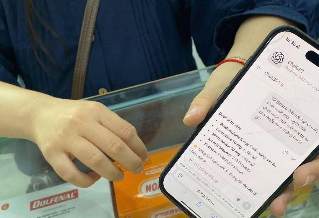 Xem đơn thuốc chữa ho, nghẹt mũi từ ChatGPT, bác sĩ phải thốt lên 'thật bá đạo'