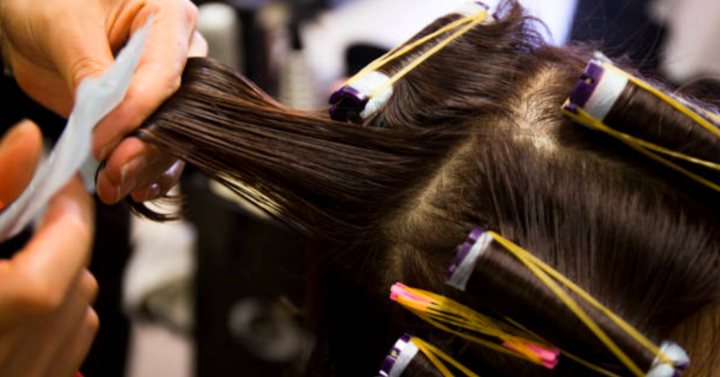 Bỏng đầu khi uốn tóc