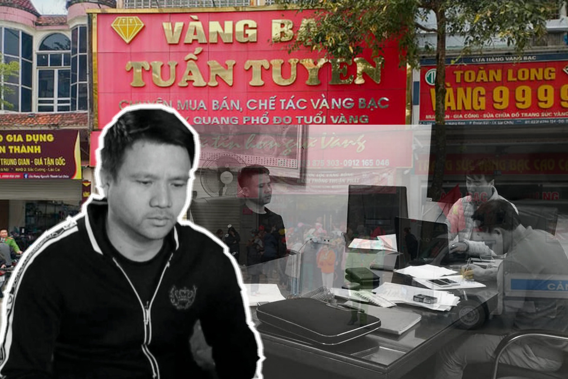 Cuộc truy lùng ‘bóng ma’ đứng sau loạt vụ trộm hàng trăm cây vàng