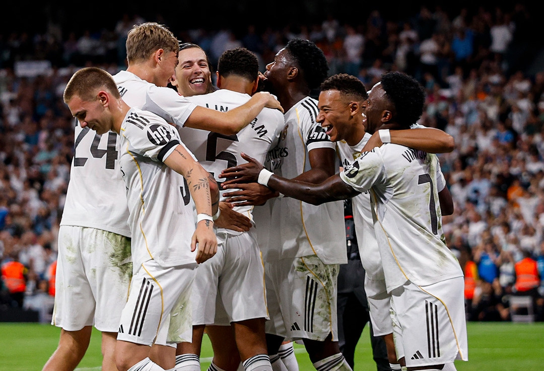 'Song tấu' Mbappe - Vinicius đưa Real Madrid trở lại đỉnh bảng La Liga