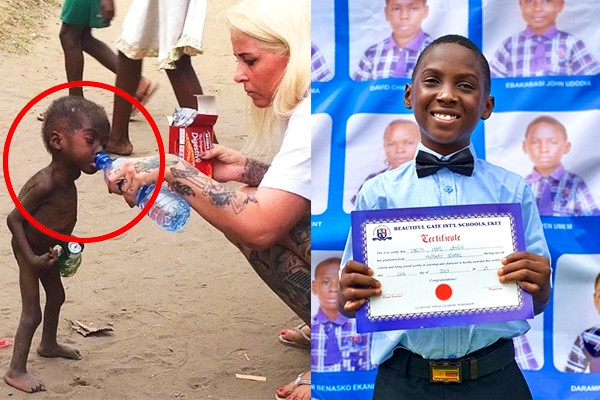 9 năm sau khoảnh khắc chấn động thế giới, cậu bé châu Phi lột xác ngoạn mục