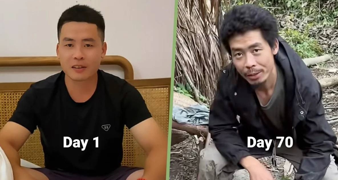 Bẫy chuột và côn trùng làm đồ ăn, người đàn ông sống sót 70 ngày trong rừng