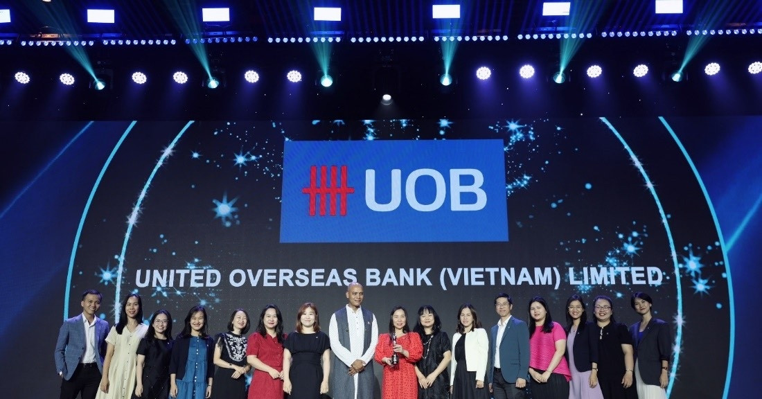 HR Asia Awards 2025: UOB Việt Nam được vinh danh Nơi làm việc tốt nhất châu Á