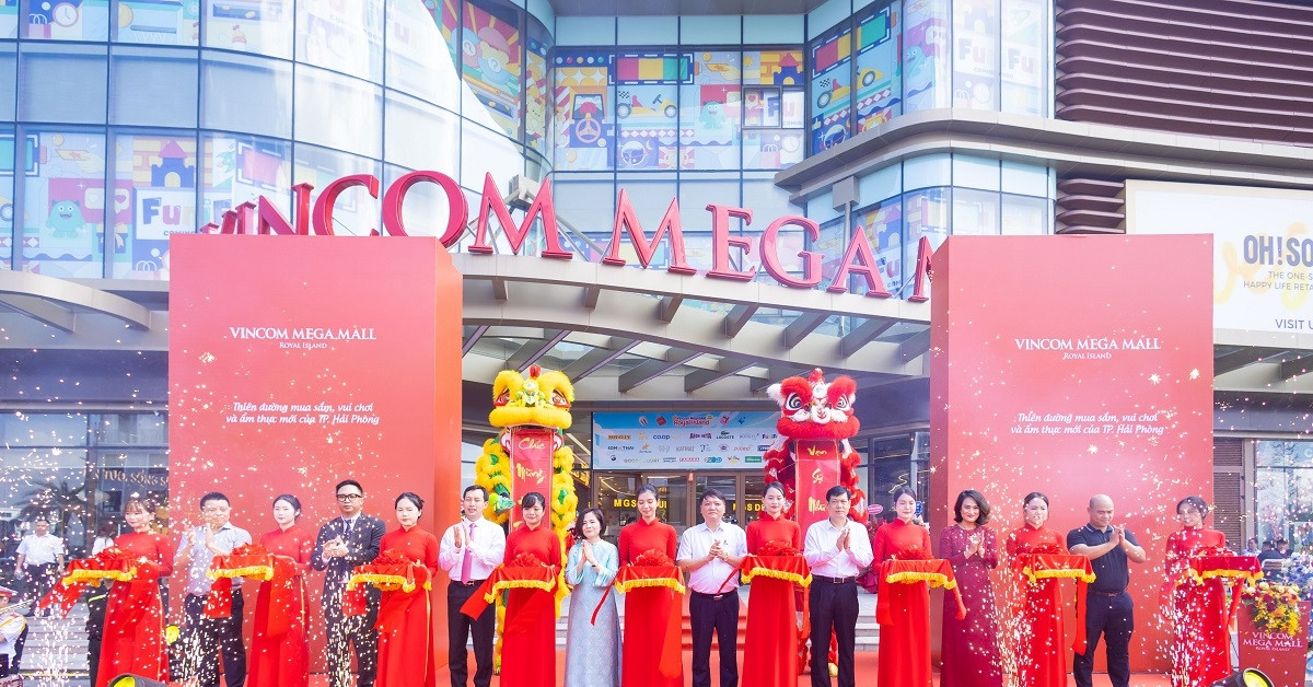 Khai trương TTTM Vincom Mega Mall Royal Island tại Vũ Yên, Hải Phòng
