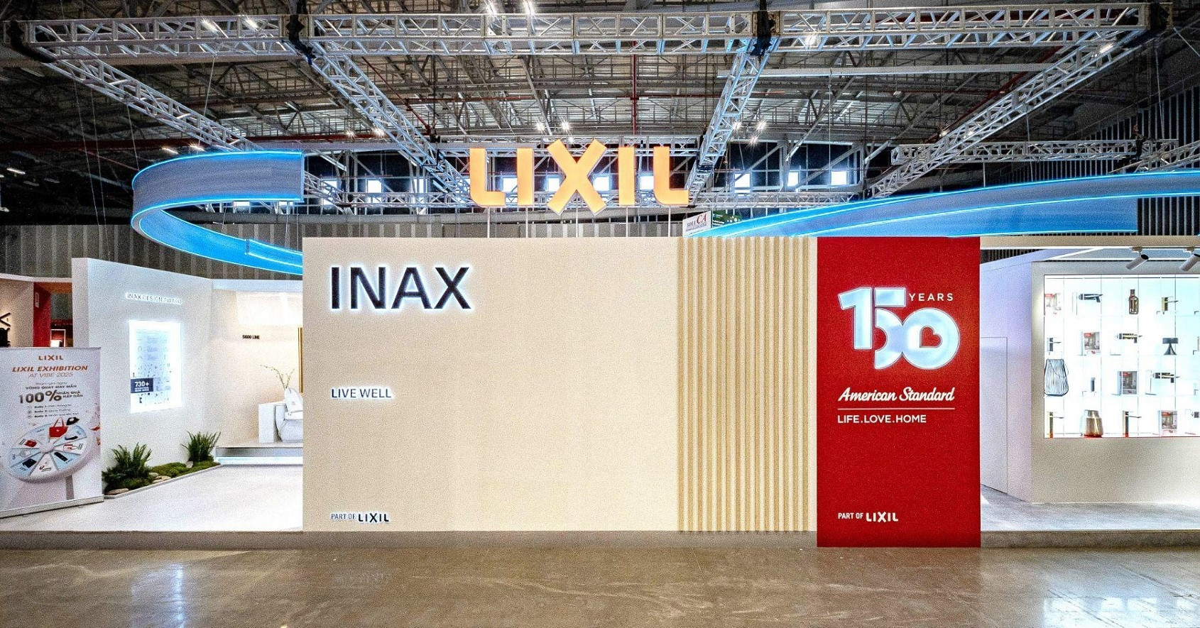 LIXIL gây ấn tượng với 3 thương hiệu phòng tắm - nhà ở cao cấp tại VIBE 2025