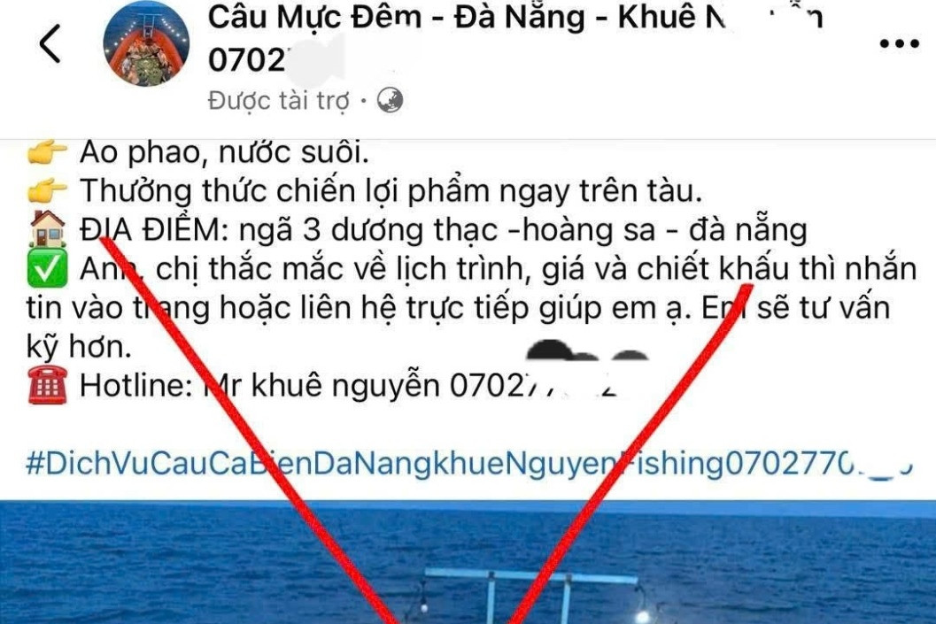Rộ tour đưa khách ra biển câu mực đêm, Đà Nẵng vào cuộc xử lý