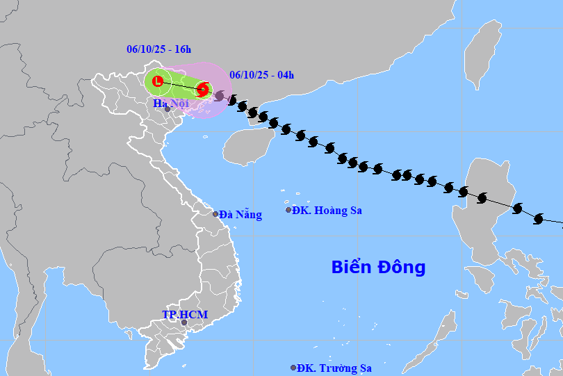 Tin mới nhất bão số 11 Matmo: Gió mạnh ở Quảng Ninh, Lạng Sơn