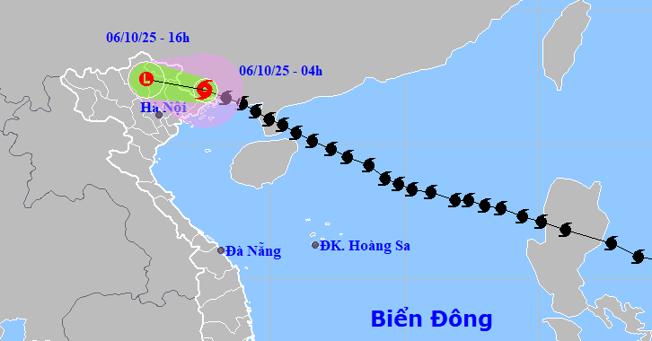 Tin mới nhất bão số 11 Matmo: Gió mạnh ở Quảng Ninh, Lạng Sơn