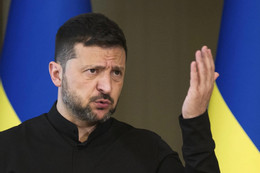 Ukraine Zelensky. EPA