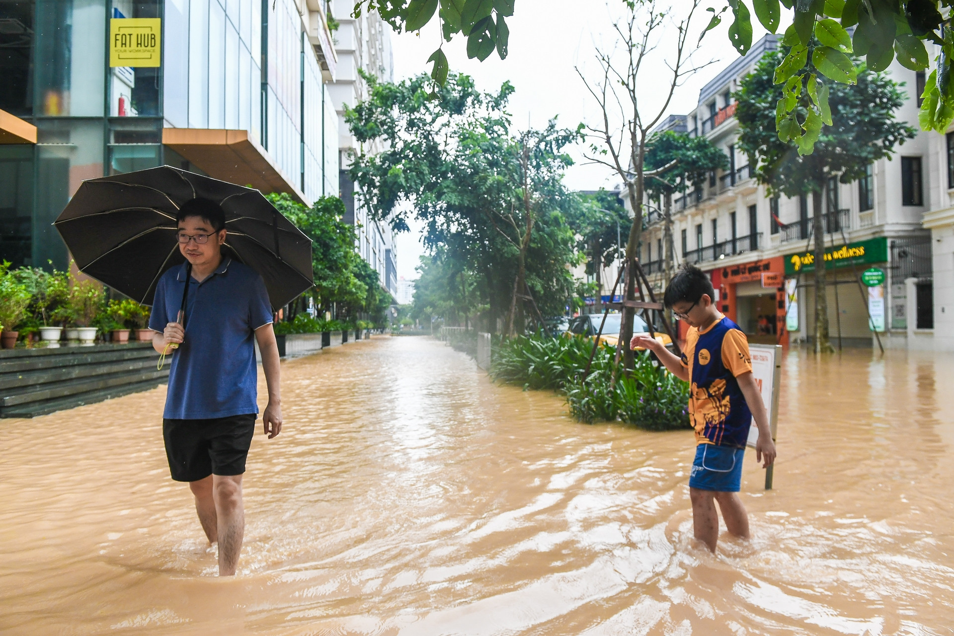 Cảnh tượng chán chường tại khu đô thị hạng sang ở Hà Nội