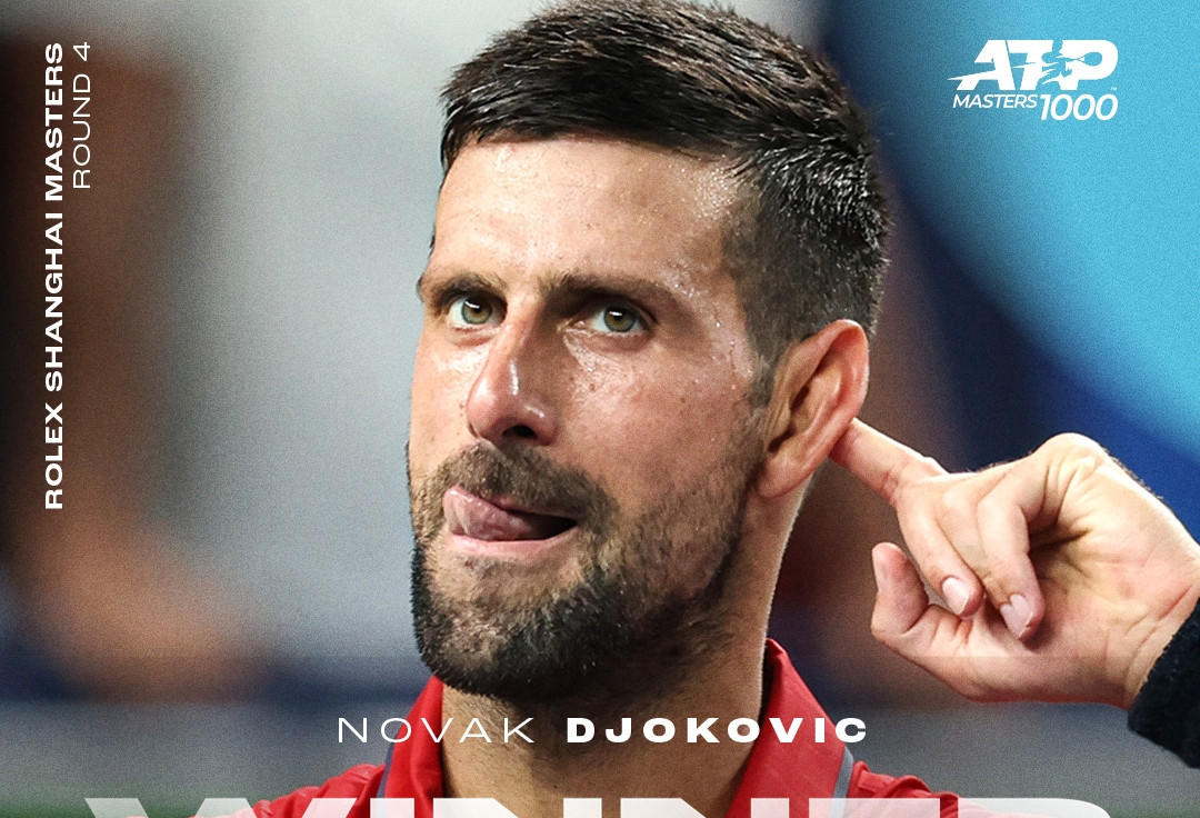 Djokovic vượt khó vào tứ kết Thượng Hải Masters