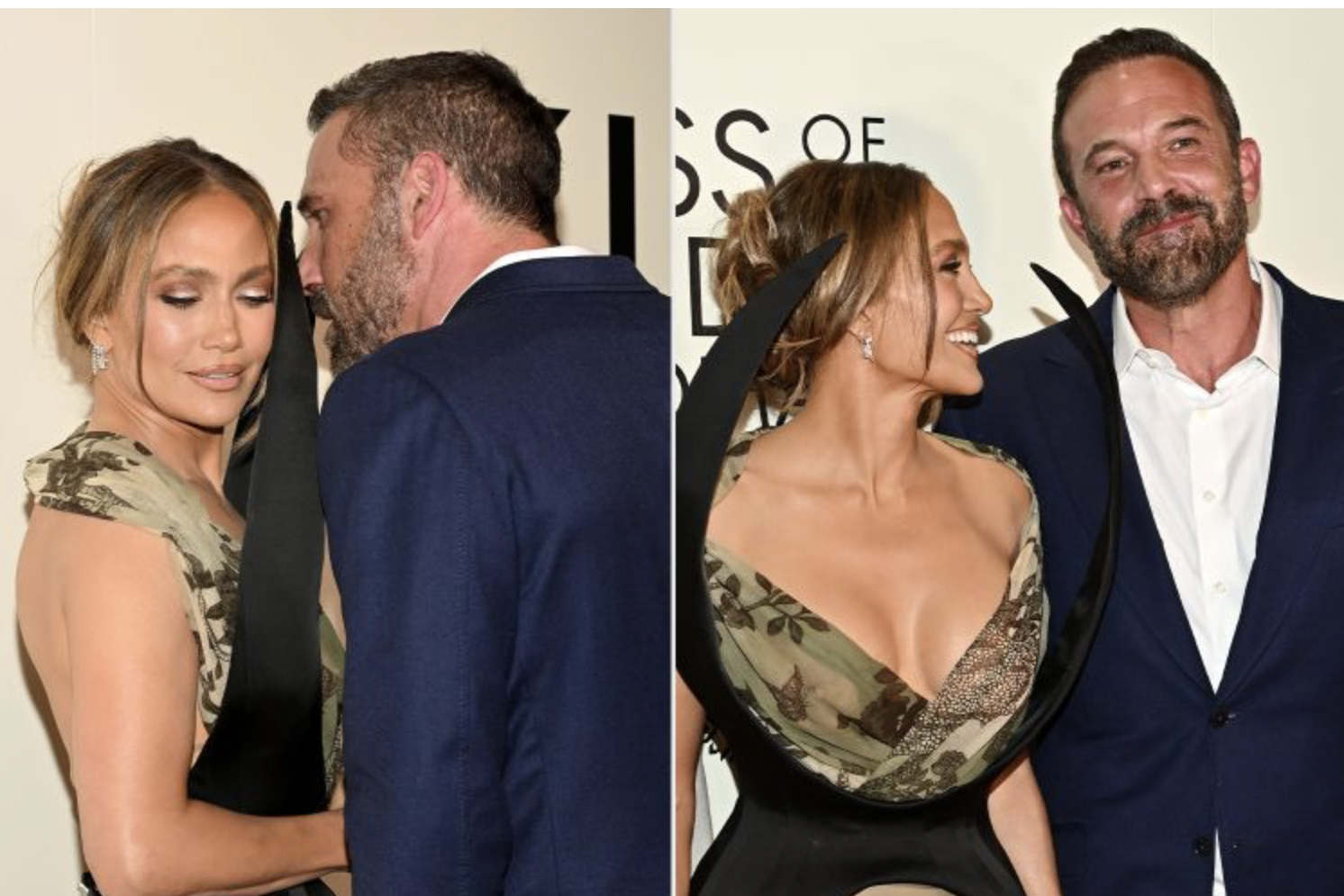 Jennifer Lopez và chồng cũ tình tứ trên thảm đỏ sau 1 năm đâm đơn ly dị