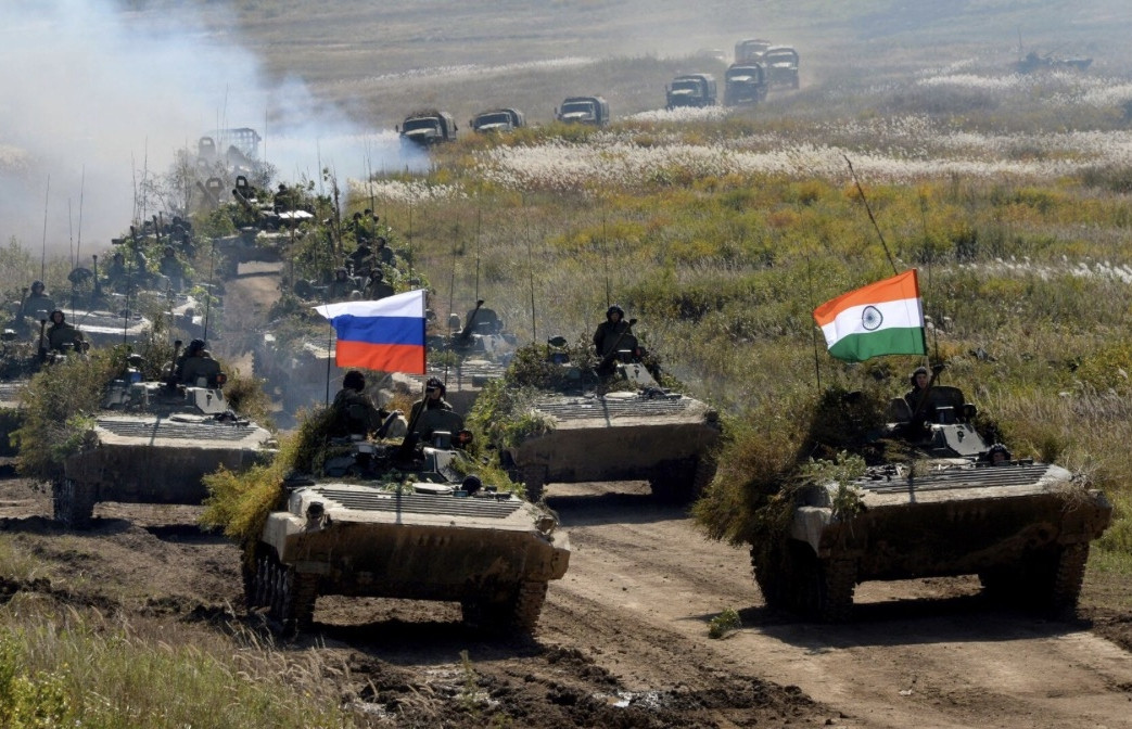 Nga - Ấn Độ tập trận chung với các kịch bản xung đột phức tạp