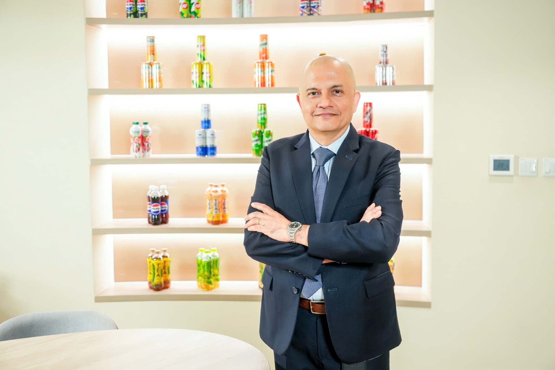 Ông Ashish Joshi Tổng Giám đốc Điều hành Suntory PepsiCo Việt Nam.jpg