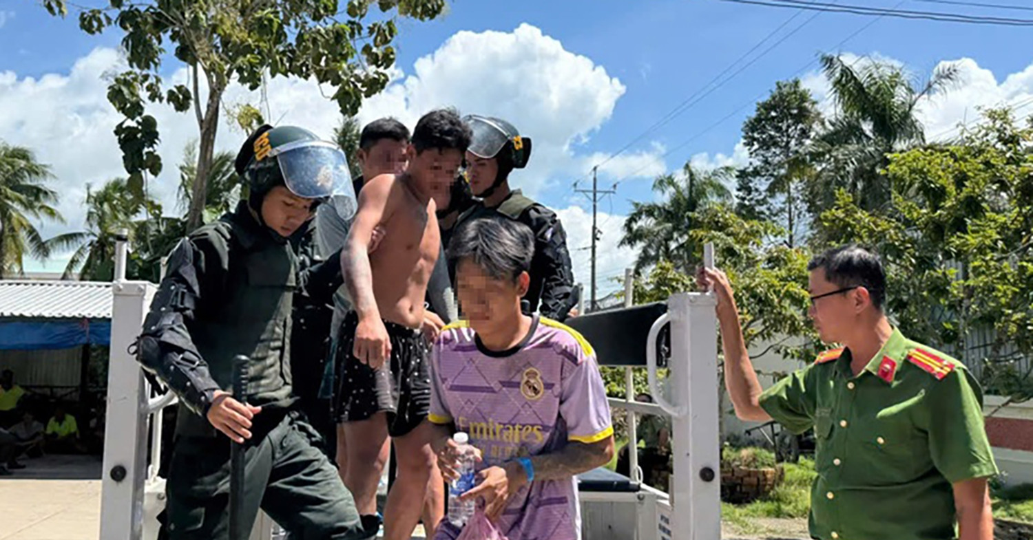 Vụ học viên tấn công cán bộ, bỏ trốn khỏi trại cai nghiện: Tạm giữ 9 đối tượng cầm đầu