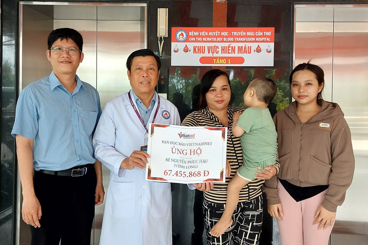 Bạn đọc hỗ trợ bé trai 5 tuổi mắc bệnh nguy hiểm hơn 67 triệu đồng